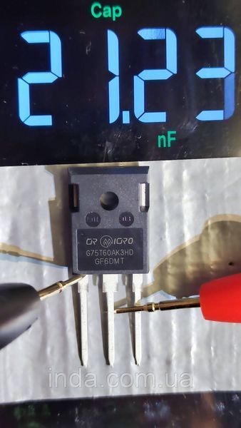 Транзистор G75T60AK3HD Оригінал!! 150A/75A, 650V, IGBT,CRG75T60AK3HD (заміна для G75T60AK3SD, CRG75T60AK3SD) 406 фото
