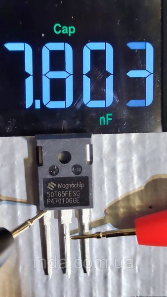 Транзистор 50T65FESC Оригінал!!! 100A/50A, 650V, IGBT, MBQ50T65FESC, TO247 (650V,50A,375W) 371 фото