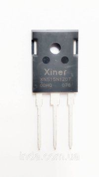 Транзистор XNS15N120T Оригінал 15A, 1200V, IGBT (заміна xns15n120t, igw15t120f, BT15T120, g15n120d,H15R1202) 377 фото