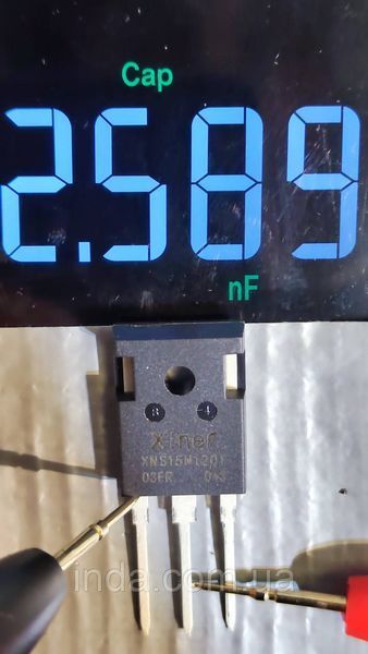 Транзистор XNS15N120T Оригінал 15A, 1200V, IGBT (заміна xns15n120t, igw15t120f, BT15T120, g15n120d,H15R1202) 377 фото