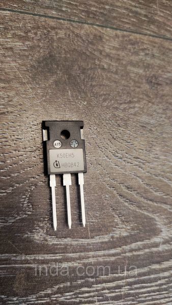Транзистор K50EH5 Оригинал!!! 100A/50A, 650V, IGBT (замена для K50EF5, IKW50N65H5, IKW50N65F5) TO247 50n65 419 фото