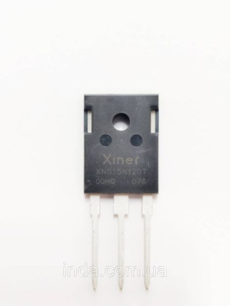 Транзистор XNS15N120T Оригінал 15A, 1200V, IGBT (заміна xns15n120t, igw15t120f, BT15T120, g15n120d,H15R1202) 377 фото