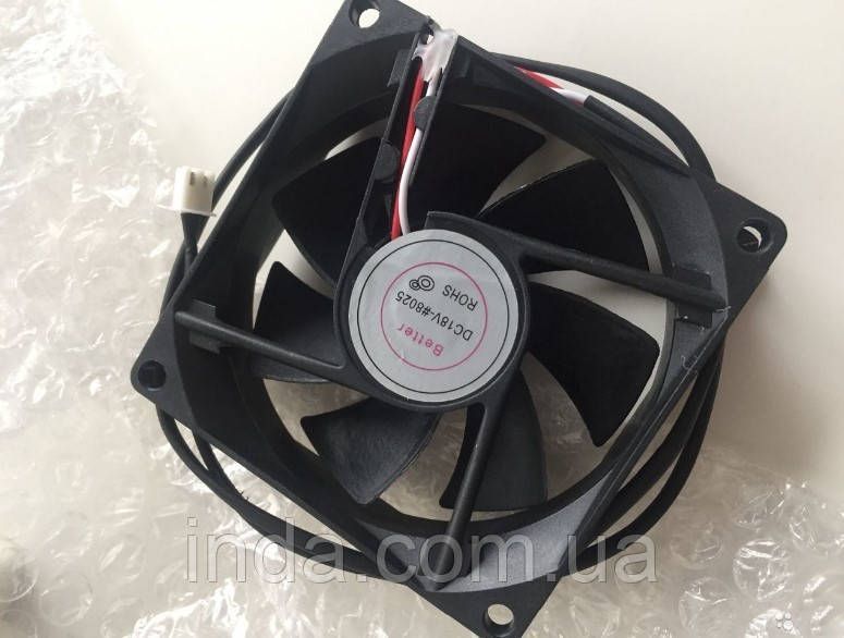 Вентилятор Better DC18V-#8025, 0,2А, 3000об/хв Hendi 8025, Hendi 901441, Fan BT-350T Profi Line 239711 276 фото