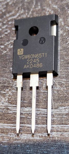 Транзистор YGW60N65T1 Оригинал!!! 120A/60A, 650V, IGBT (YGW50N65TF1, FGW60N65WE, 60G65WE, 60G65WD) TO247 422 фото