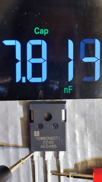 Транзистор YGW60N65T1 Оригинал!!! 120A/60A, 650V, IGBT (YGW50N65TF1, FGW60N65WE, 60G65WE, 60G65WD) TO247 422 фото