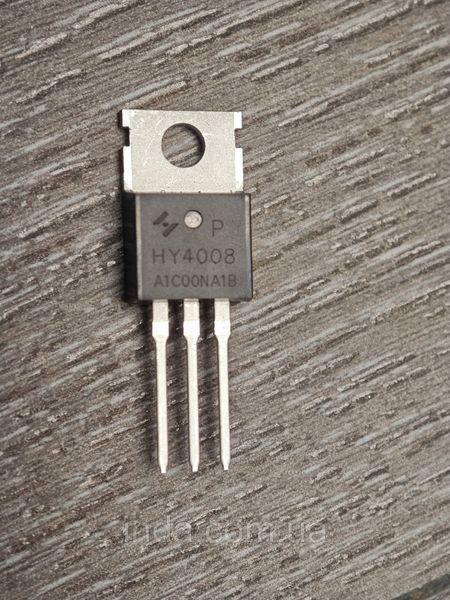 Транзистор HY4008P Оригинал!!! 200A, 80V, MOSFET (замена SW050R68E8T, NCEP035N72, HY4008 , HY4008NA2P) TO-220 469 фото