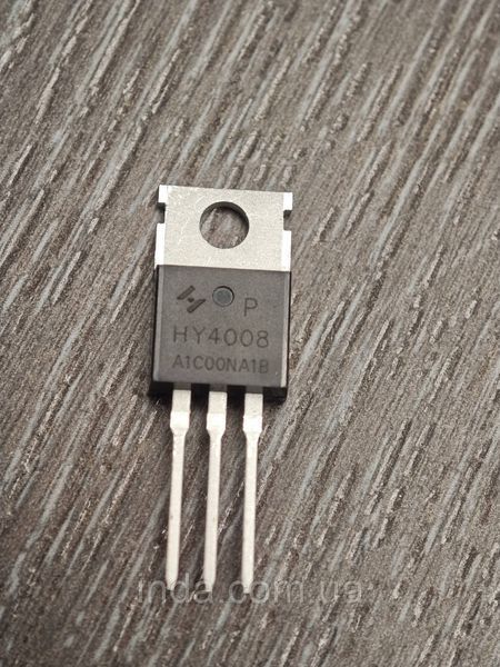 Транзистор HY4008P Оригинал!!! 200A, 80V, MOSFET (замена SW050R68E8T, NCEP035N72, HY4008 , HY4008NA2P) TO-220 469 фото