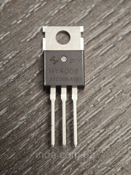 Транзистор HY4008P Оригинал!!! 200A, 80V, MOSFET (замена SW050R68E8T, NCEP035N72, HY4008 , HY4008NA2P) TO-220 469 фото