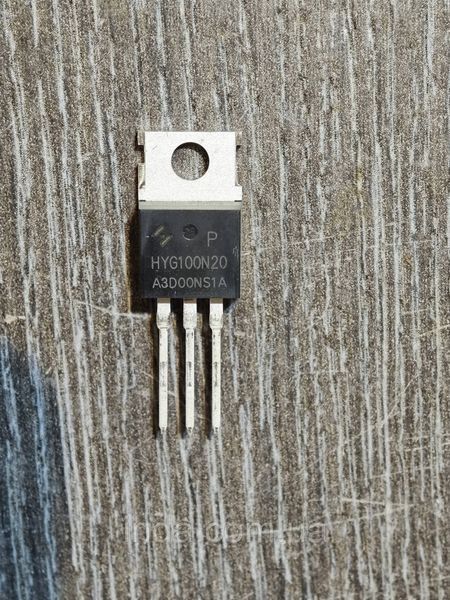 Транзистор HYG100N20NS1P Оригінал!!! 140A, 200V, MOSFET корпус TO-220 379 фото