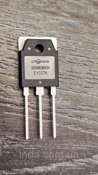 Транзистор G60N60BN3H Оригинал! 120A/60A, 600V, IGBT CRG60N60BN3H 424 фото
