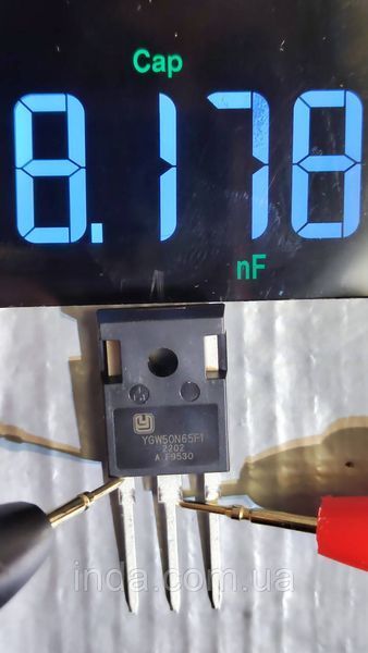 Транзистор YGW50N65F1 Оригінал!!! 100A/50A, 650V, IGBT (заміна для YGW40N65F1) TO247 50n65, 50n65 401 фото