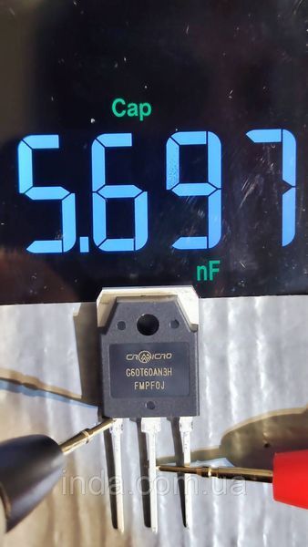Транзистор G60T60AN3H Оригінал! 120A/60A 600V IGBT CRG60T60AN3H 60T60AN3H 257 фото