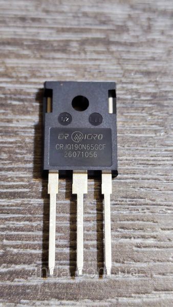 Транзистор CRJQ190N65GCF Оригинал!!! 23A/15A, 650V, MOSFET (md20n65) TO-247 427 фото