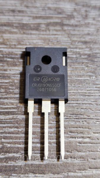 Транзистор CRJQ190N65GCF Оригінал!!! 23A/15A, 650V, MOSFET (CRJQ190N65GC) TO-247 427 фото
