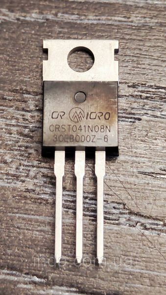 Транзистор CRST041N08N Оригинал!!! 120A/109A, 85V, MOSFET (Замена HY3205) корпус TO-220 428 фото