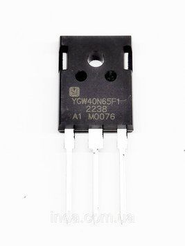 Транзистор YGW40N65F1 Оригінал!!! 80A/40A 650V IGBT (заміна для YGW50N65F1) TO247 40n60, 40n60 248 фото