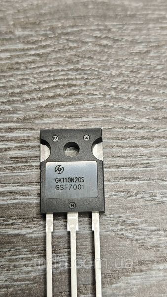Транзистор GK110N20S Оригинал!!! 132A, 200V, MOSFET корпус TO-247 HGK110N20S Hunteck 500 фото