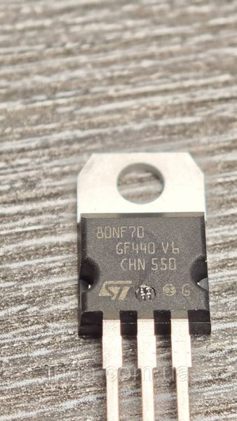 Транзистор STP80NF70 Оригинал!!! 98A 68V MOSFET TO-220 520 фото