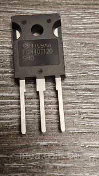 Транзистор FGH40T120SMD, Оригинал!!! 80A/40A, 1200V, IGBT, FGH40T120 SMD, TO-247 524 фото