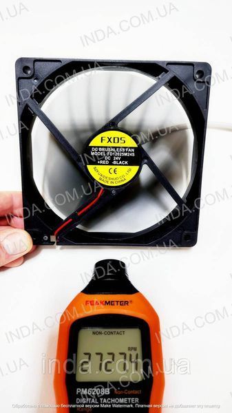 Вентилятор Техма 120*120 Оригінал з коннектором DC18V 275 фото