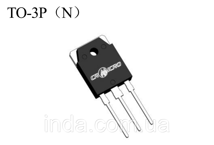 Транзистор TGAN40N60F2 Оригінал!!! 80A/40A, 600V, IGBT корпус TO-3PN TGAN40N60F2DS 395 фото