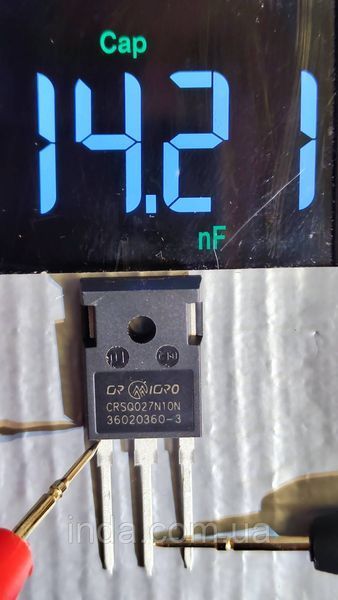 Транзистор CRSQ027N10N Оригінал!!! 240A/177A, 100V, MOSFET, TO-247 454 фото