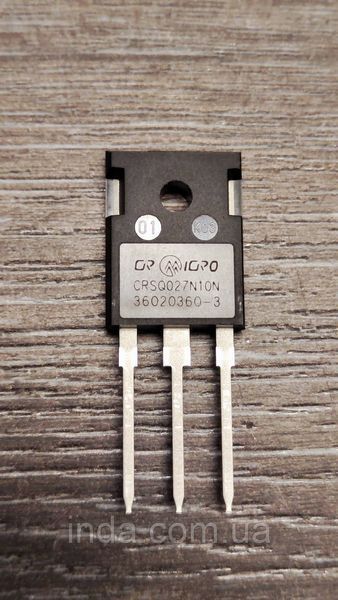 Транзистор CRSQ027N10N Оригінал!!! 240A/177A, 100V, MOSFET, TO-247 454 фото